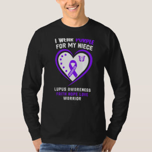 Camiseta Eu Visto Roxo Para A Minha Consciência Sobre O Lup