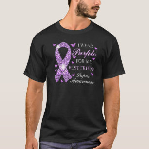 Camiseta Eu Visto Roxo Para Meu Melhor Amigo Conhecimento D