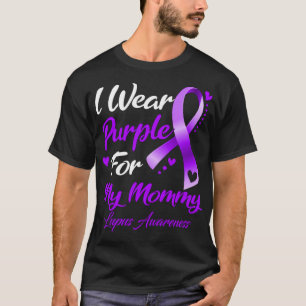Camiseta Eu Visto Roxo Para Minha Consciência Da Lupus Da M