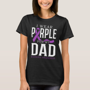 Camiseta Eu Visto Roxo Para Minha Consciência Da Migração D