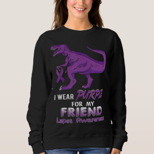 Camiseta Eu Visto Roxo Para Minha Consciência De Lupus Da M