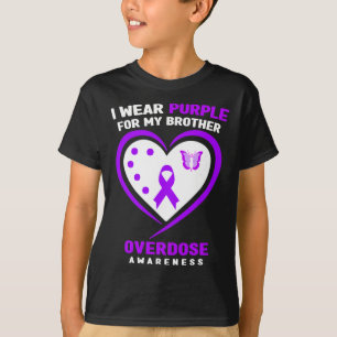 Camiseta Eu Visto Roxo Para Minha Consciência Irmão Sobre S