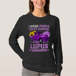 Camiseta Eu Visto Roxo Para Minha Consciência Sobre O Lupus