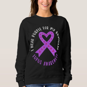 Camiseta Eu Visto Roxo Para Minha Costela De Sensibilização
