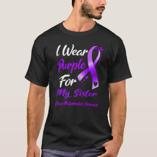 Camiseta Eu Visto Roxo Para Minha IRMÃ Chiari Malformation