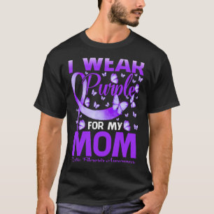 Camiseta Eu Visto Roxo Para Minha Mãe Conhecer Fibrose Císt