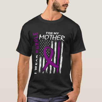 Camiseta Eu Visto Roxo Para Minha Mãe Sensibilização Epilep