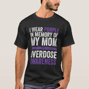 Camiseta Eu Visto Roxo Para Minha Mãe Sensibilizar