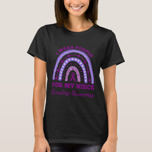 Camiseta Eu Visto Roxo Para Minha Sobredosagem Sobredosagem