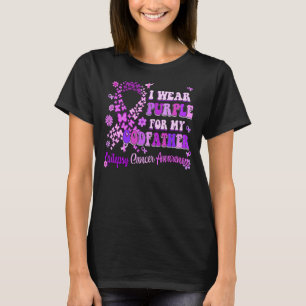 Camiseta Eu Visto Roxo Para O Dia Da Consciência Do Padrinh