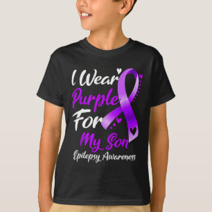 Camiseta Eu Visto Roxo Para O Meu Filho Dons De Consciência