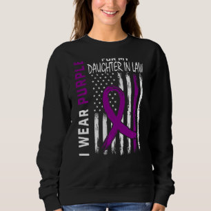Camiseta Eu Visto Roxo Pela Minha Filha Na Lei Lupus Awaren
