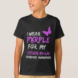 Camiseta Eu Visto Roxo Pela Minha Sobredosagem De Mãe-De-Le