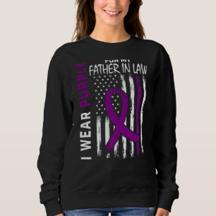 Camiseta Eu Visto Roxo Pelo Meu Pai Na Consciência Do Lupus