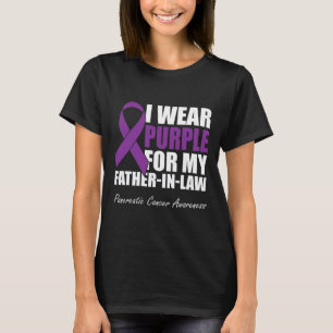 Camiseta Eu Visto Roxo Por Meu Pai-sogro, Pancreático,