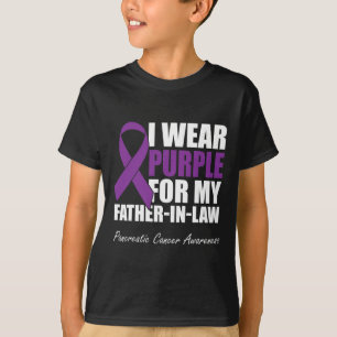Camiseta Eu Visto Roxo Por Meu Pai-sogro, Pancreático,
