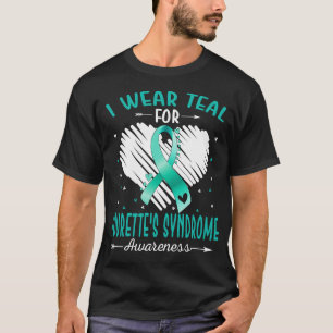 Camiseta Eu Visto Teal Para A Consciencialização Da SÍNDROM