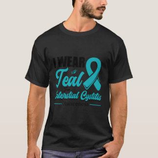 Camiseta Eu Visto Teal Para Fita Estereotipada