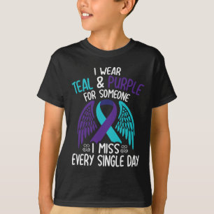 Camiseta Eu Visto Teto E Roxo Para Alguém Que Eu Sinto Falt
