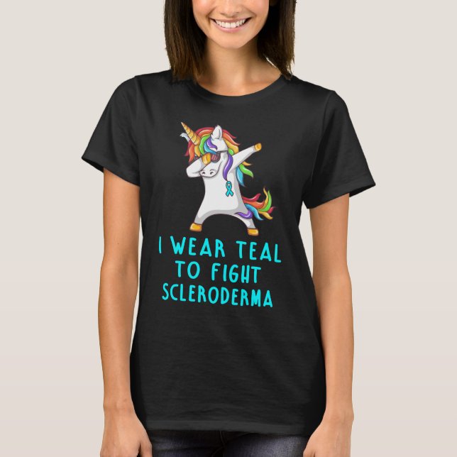 Camiseta Eu Visto Teto Para Lutar Contra A Escleroderma (Frente)