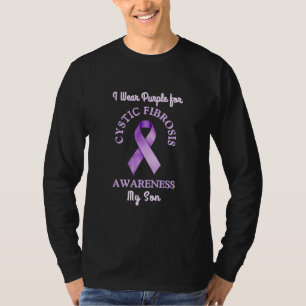 Camiseta Eu Visto uma Fita Roxa CF para o meu Filho