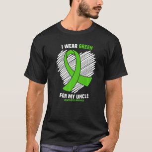 Camiseta Eu Visto Verde Para A Consciência Do Meu Tio Celia