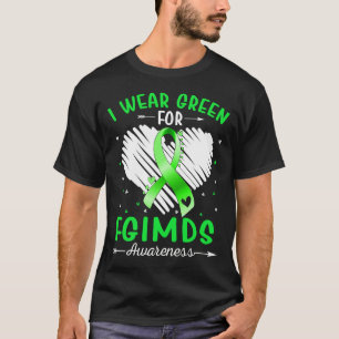 Camiseta Eu Visto Verde Para A Consciência FGIMDS
