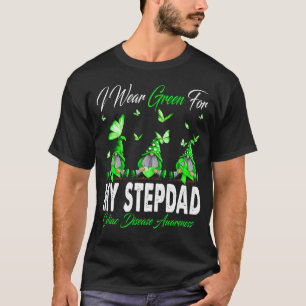 Camiseta Eu Visto Verde Para A MINHA Doença Celular STEPDAD