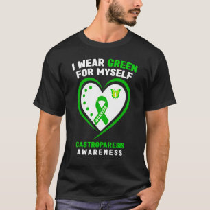 Camiseta Eu Visto Verde Para Mim Própria Consciência Gastro