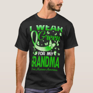Camiseta Eu Visto Verde Para Minha Avó Saber Medula Óssea