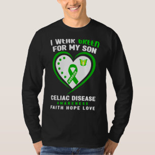 Camiseta Eu Visto Verde Para Minha Filha Doença Celiana Awa