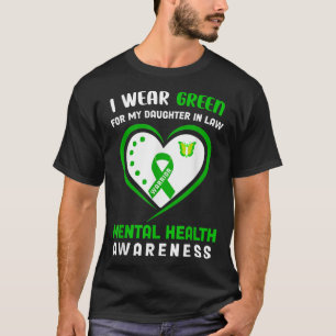 Camiseta Eu Visto Verde Para Minha Filha Na Lei De Saúde Me