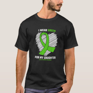 Camiseta Eu Visto Verde Para Minha Filha, Transtorno Bipola