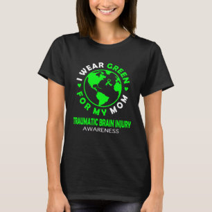 Camiseta Eu visto VERDE para minha mãe, TRAUMÁTICA, FERIMEN