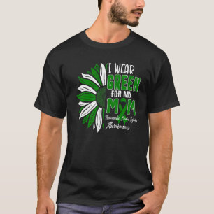 Camiseta Eu Visto Verde Para Minha MÃE Traumatizante Lesão