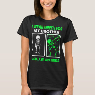 Camiseta Eu Visto Verde Para O Meu Irmão ACHALÁSIA SENSIBIL