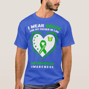 Camiseta Eu Visto Verde para o Meu Pai em Direito