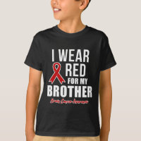 Eu Visto Vermelho Para Meu Irmão Cancer Sanguíneo 