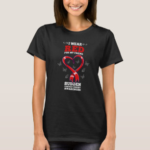 Camiseta Eu Visto Vermelho Para O Meu Amigo Sca, Detenção C