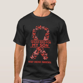 Camiseta Eu Visto Vermelho Para O Visto De Consciência Da D