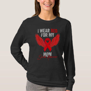 Camiseta Eu Visto Vermelho Pela Minha Mãe, Chocou A Consciê