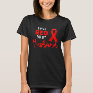 Camiseta Eu Visto Vermelho Por Minha Consciência Do Dia Mun