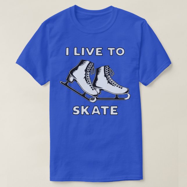 Camiseta Eu Vivo Para O Skate (Frente do Design)