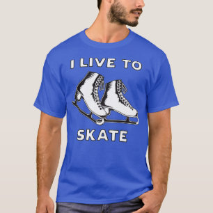 Camiseta Eu Vivo Para O Skate