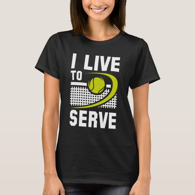 Camiseta Eu Vivo Para Servir (Frente)