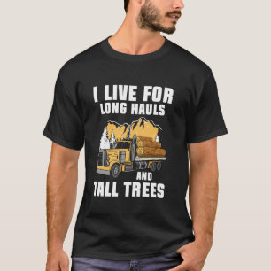 Camiseta Eu Vivo Por Longo Tempo Registros Transportadores