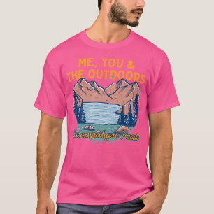 Camiseta Eu, Você E O Exterior A Caminhar, Desconfortáveis,