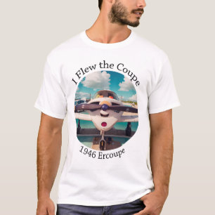 Camiseta Eu voei no Coupe - Ercoupe 1946