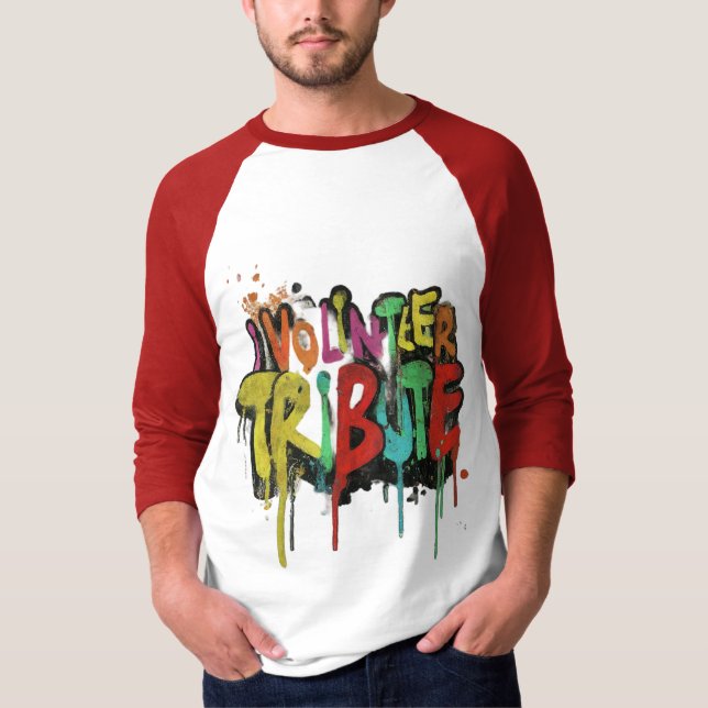 Camiseta Eu Voluntário como Tributo (Frente)