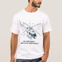 Eu Voo Helicópteros – Arte de Linha de Projeto Téc